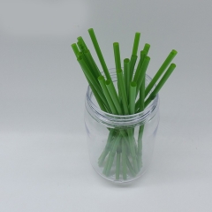colorful PLA straw decomposable customized straw for young people