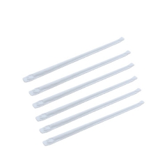 Biodegradable Individually Wrapped PLA Compostable Drinking Straw With Custom Printed Logo