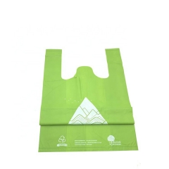 sacchetto biodegradabile per la spesa in plastica compostabile
