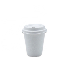 Sugarcane pulp biodegradable coffee cups disposable for takeaway