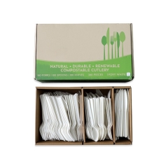 Disposable cutlery Biodegradable plastic cutlery for wholesales