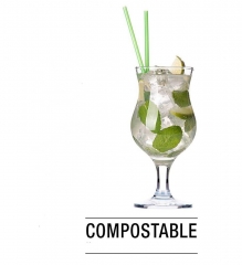 Market drinking straws 100% biodegradable pla straw