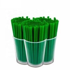 Paquet personnalisé 100% pailles à boire en plastique compostables biodégradables