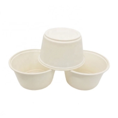 Eco Biodergadable Disposable Cornstarch Soup Bowls For Food