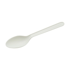 Cucchiaio monouso in plastica per gelato personalizzato biodegradabile prezzo all'ingrosso