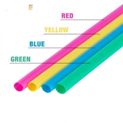 Pajita de beber PLA recta biodegradable modificaa para requisitos particulares Eco del color