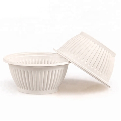 Biodegradable Eco-friendly Disposable 156 ML Cornstarch Bowl for Food