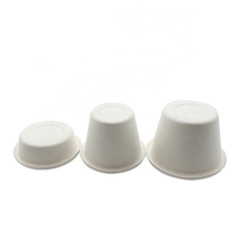 1/2/3/4/7/8/12 oz Biodegradable Cup Bagasse Compostable Cups for coffee