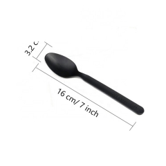 100% Compostable Logo PLA Fork Disposable Plastic Eco Friendly Cutlery