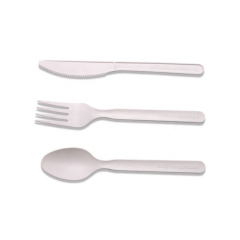 100% Biodegradable Forks Spoons Knives CPLA Cutlery