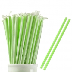 Non-Toxic Disposable Straw Biodegradable Composting Color Pla Straws