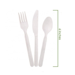 Online Shop Desechables CPLA Compostable Cutlery Set