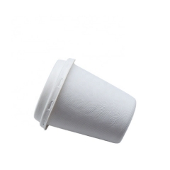 Sugarcane Cup 12oz Biodegradable Bagasse Compostable Cups With Lid
