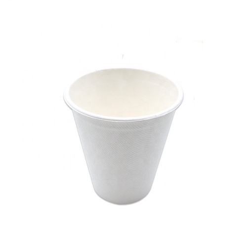 뚜껑이 있는 무료 샘플 8oz 사탕수수 섬유 컵