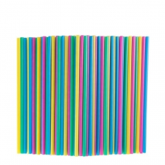 Eco Customized Color Biodegradable Straight PLA Drinking Straw