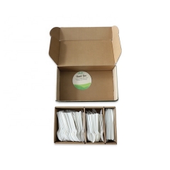 Biodegradable disposable cutlery compostal cutlery for North American