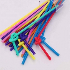 Compostable Plastic Bend Biodegradable Bubble Tea Straw