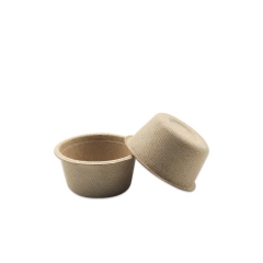 2021 hot sale 2 oz unbleached sugarcane sauce cup