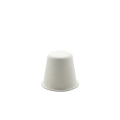3 oz bagasse cups with lid Factory wholesale compostable disposable bagasse