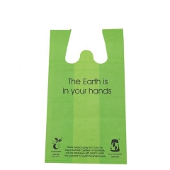 Fournisseur chinois prix raisonnable sacs de merde biodégradables chiens sac poubelle compostable en PLA