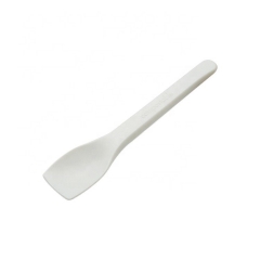 Disposable Biodegradable 4 inch Ice Cream Scoop Spoons Custom Alternative to Plastic