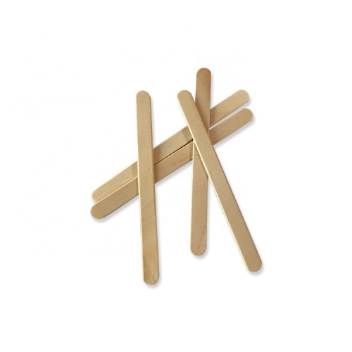 Biologisch abbaubarer Popsicle-Stick 93 mm Holzstab