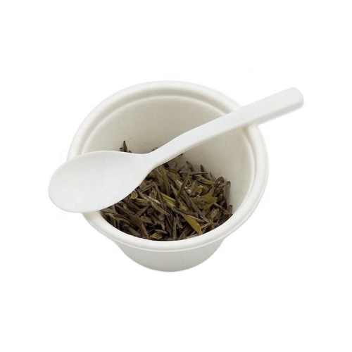 Wholesale Price Biodegradable Disposable Portable Tea Spoon Set for Sugar Small