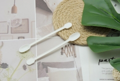 Wholesale price logo customize print biodegradable compostable coffee plastic stirrer stick