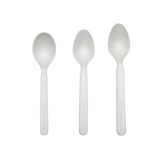 New Stock 7 Inch Disposable Biodegradable PLA Spoon
