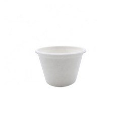 Tasses de bagasse de canne à sucre biodégradables Communion 5 OZ pour café