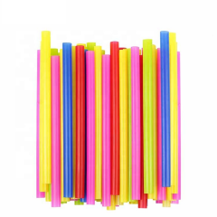 Pailles à boire 100% biodégradables PLA avec couleur personnalisée