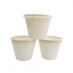 Compostable 400ml Disposable Cornstarch Biodegradable Food Rice Bowl For Sale