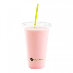Самая популярная одноразовая трубочка для питья Biodegradable Pla Custom Straw