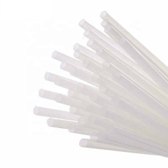 Custom Made Clear Biodegradable PLA Eco Drinking Straws