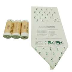 Different Size Custom Print PLA Biodegradable Bin Bags