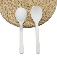 Wholesale Price Eco friendly CPLA Dessert Spoons Set