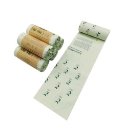Sacchetti della spazzatura biodegradabili in PLA con stampa personalizzata di diverse dimensioni