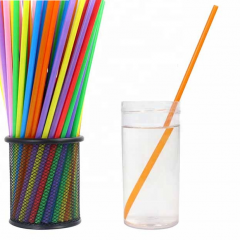 Paille de canne à sucre personnalisée de couleur biodégradable jetable