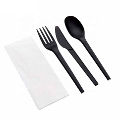 Compostable Spoon Fork Disposable PLA Cutlery Fork Spoon