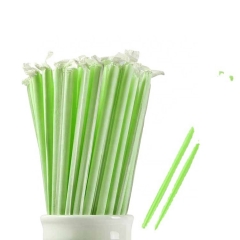 Biodegradable Individually Wrapped Eco Friendly Compostable Drinking Straws