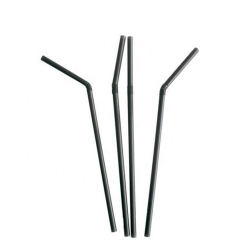 100% Plant-Based Compostable Straw Sets Biodegradable PLA Straws