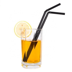 Заводская прямая упаковка 12 мм PLA Bubble Tea Biodegradable Straw