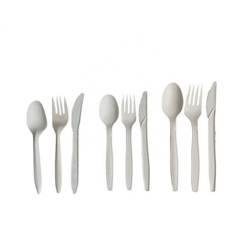 New Stock 7 Inch Disposable Biodegradable PLA Spoon