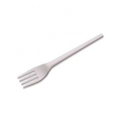 CPLA biodegradable compostable cutlery set white disposable cutlery set