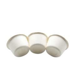 Tasses jetables de sauce de trempage de bagasse biodégradable de canne à sucre de 4 onces de tasse