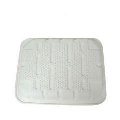 Eco-Friendly Disposable Meat Trays Biodegradable Cornstarch Tray