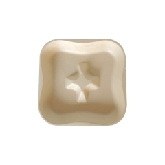 ถาดใส่ผลไม้เยื่ออ้อยที่ย่อยสลายได้ง่ายทันสมัยสำหรับตลาดยุโรป