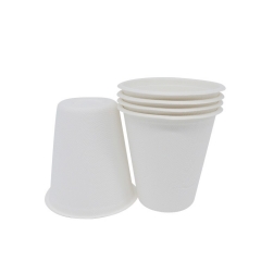 Tazas de café biodegradables de la caa de azúcar de la taza impresa personalizada 200ml