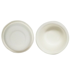 Tasses de canne à sucre jetables biodégradables de 2 oz non blanchies