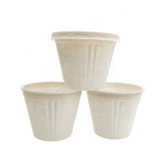 Biodegradable Tableware Set Ramen 400ml Cornstarch Bowl with Lid